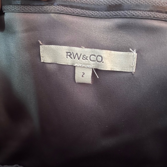 ✨ HP✨  Silver grey cocktail dress. RW&CO.  Size 2. Like new. - Picture 3 of 4